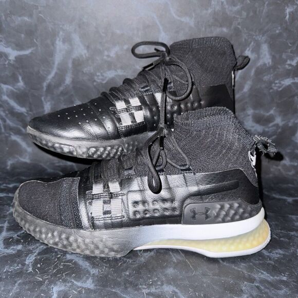 Under Armour Project Rock 1 Black Athletic Basketball Shoes Men’s Size 9